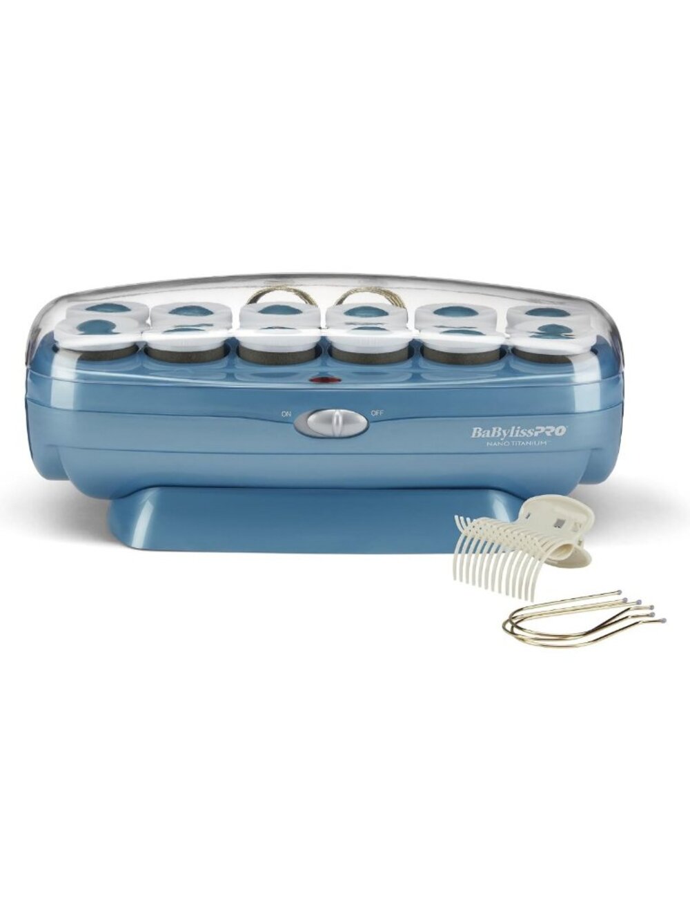 Professional Hot Rollers for All Hair Lengths - Nano Titanium, Fast Heat